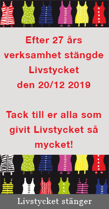 27 års verksamhet stänger nu Livstycket den 20 december klockan 14:30