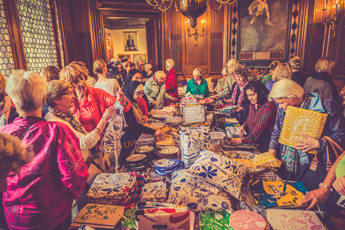 Livstycket's Spring Market at the Hallwyl House Sweden 2015