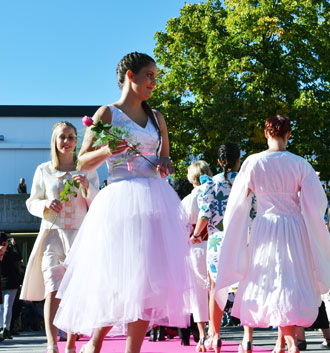 modevisning Livstyckets 20-årsjubileum