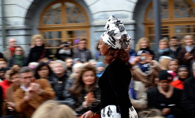 Livstyckets modevisning på Stockholms stadsmuseum